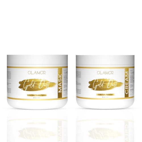 Gold Dust Face Mask 500G & Cream 500G Pack o f 2